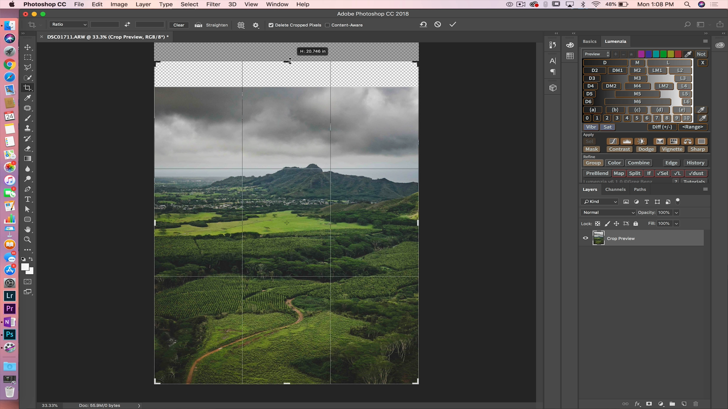 изменение фотографии в пикселях